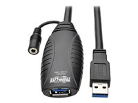 Tripp Lite 15M USB 3.0 Active Superspeed Extension Repeater Cable USB-A M/F - USB-Verlngerungskabel - USB Typ A (M) zu USB Typ 