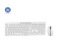 CHERRY STREAM DESKTOP - Tastatur-und-Maus-Set - kabellos - 2.4 GHz - Deutsch - Tastenschalter: CHERRY SX