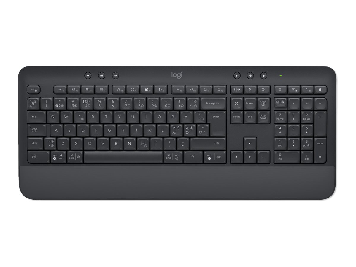 Logitech Signature K650 - Tastatur - kabellos - Bluetooth 5.1 - QWERTY - US International