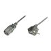 ASSMANN - Stromkabel - power CEE 7/7 zu power IEC 60320 C13 - Wechselstrom 250 V - 1.8 m - 90 Stecker