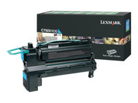 Lexmark - Besonders hohe Ergiebigkeit - Cyan - Original - Tonerpatrone LCCP, LRP - fr Lexmark C792, X792