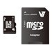 V7 VAMSDH4GCL4R-2E - Flash-Speicherkarte (microSDHC/SD-Adapter inbegriffen) - 4 GB - Class 4 - microSDHC - Schwarz