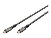 DIGITUS - USB-Kabel - 24 pin USB-C (M) zu 24 pin USB-C (M) - USB4 - 3 m - untersttzt 4K 60 Hz (7680 x 4320), untersttzt 5K 60 