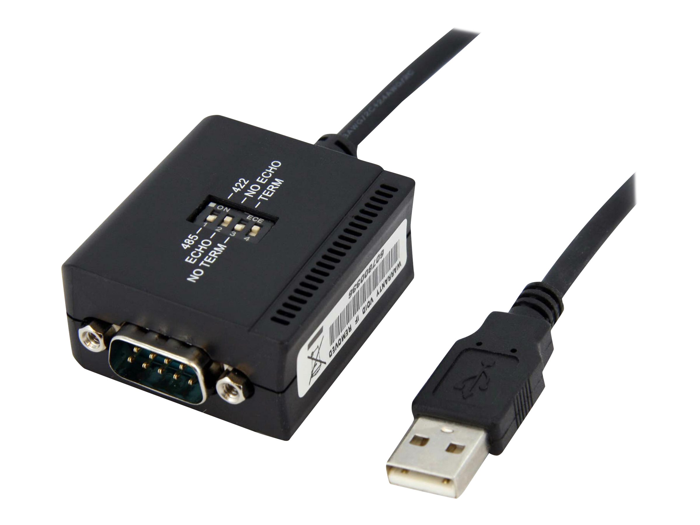 StarTech.com USB 2.0 auf Seriell Adapter Kabel (COM) - USB zu RS422 / 485 Schnittstellen Konverter - Stecker / Stecker 1,80m - S