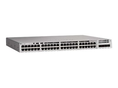 Cisco Catalyst 9200L - Network Advantage - Switch - L3 - 48 x 10/100/1000 + 4 x 10 Gigabit SFP+ (Uplink) - an Rack montierbar