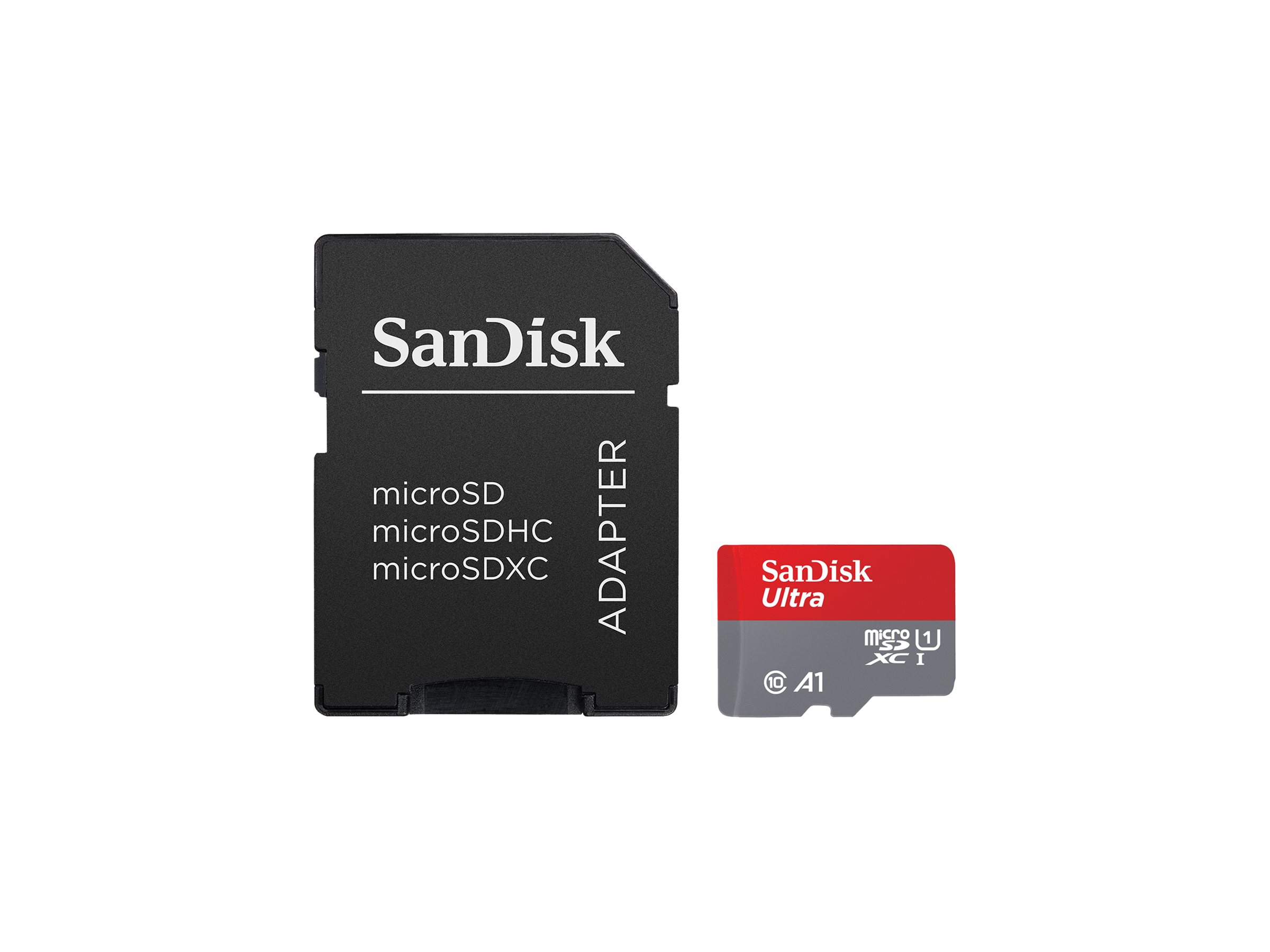 SanDisk Ultra - Flash-Speicherkarte (microSDXC-an-SD-Adapter inbegriffen) - 1.5 TB - A1 / UHS Class 1 / Class10 - microSDXC UHS-