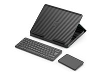 Logitech Casa Pop-Up Desk - Tastatur- und Touchpad-Set - kabellos - Bluetooth LE - classic chic