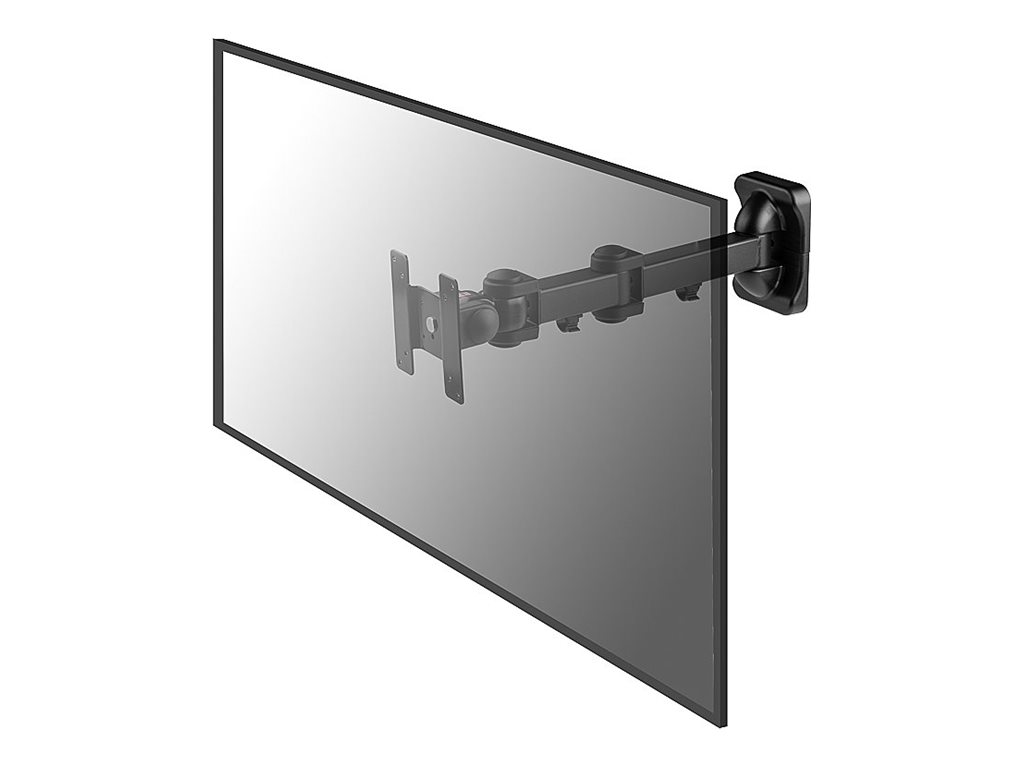 Lindy LCD Multi Joint Wall Bracket - Befestigungskit (Wandbefestigung, 3 Gelenkarme) - fr LCD-Display - Schwarz