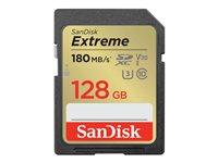 SanDisk Extreme PLUS - Flash-Speicherkarte - 128 GB - UHS-I U3 / Class10 - SDXC UHS-I