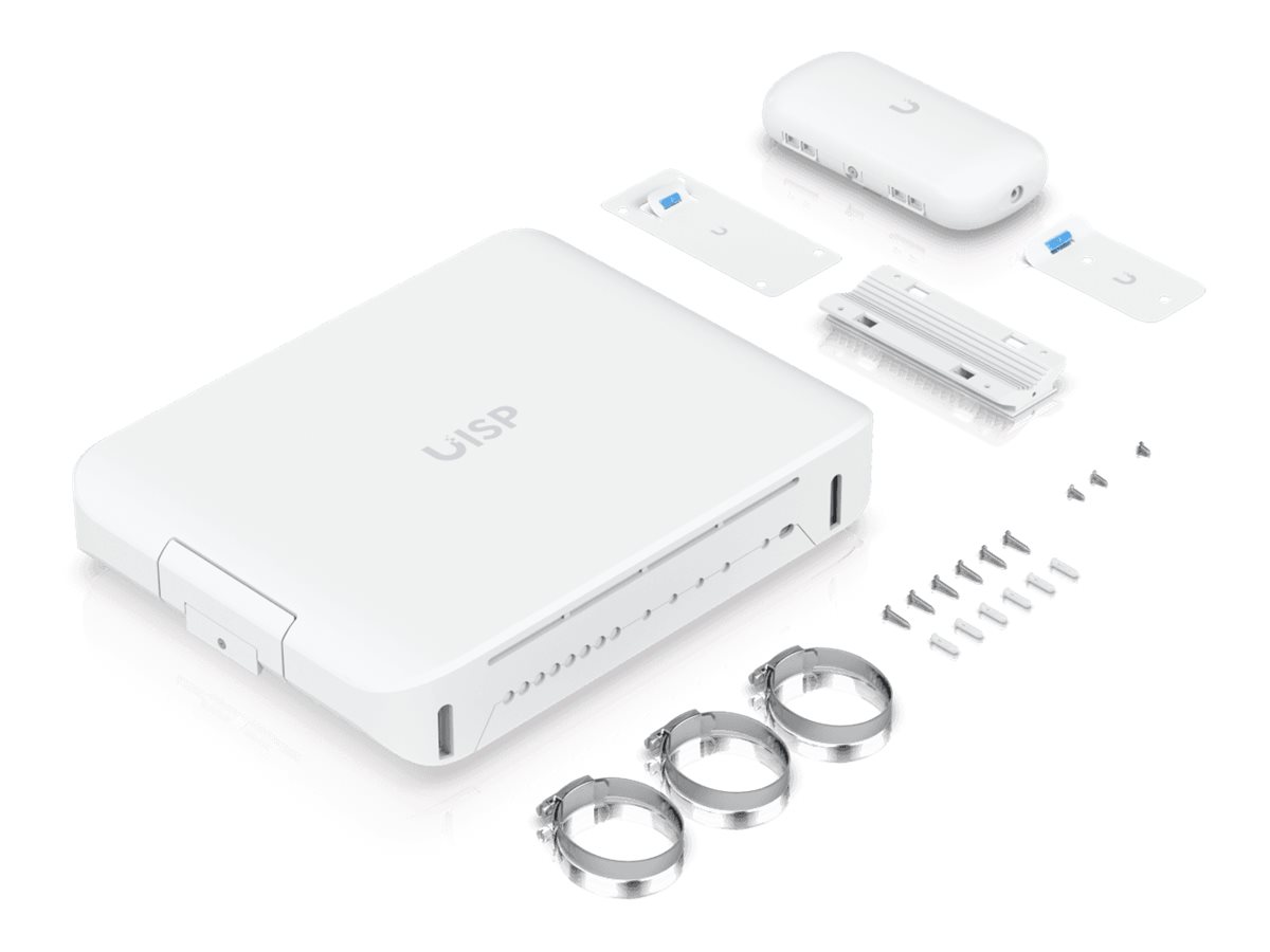 Ubiquiti UISP Box Plus - Netzwerkgertegehuse - Pfosten montierbar, geeignet fr Wandmontage