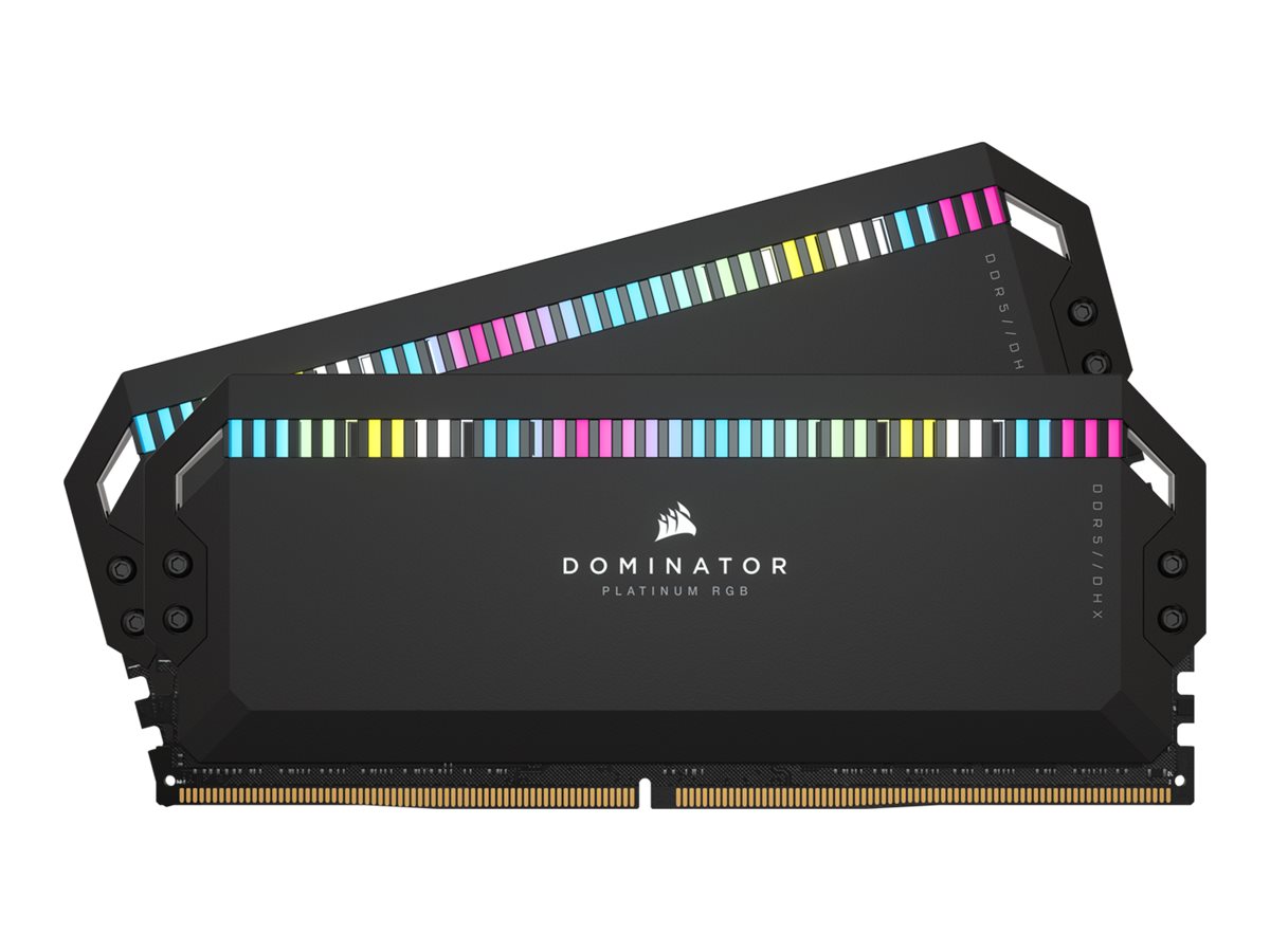 CORSAIR Dominator Platinum RGB - DDR5 - Kit - 64 GB: 2 x 32 GB - DIMM 288-PIN - 5600 MHz / PC5-44800