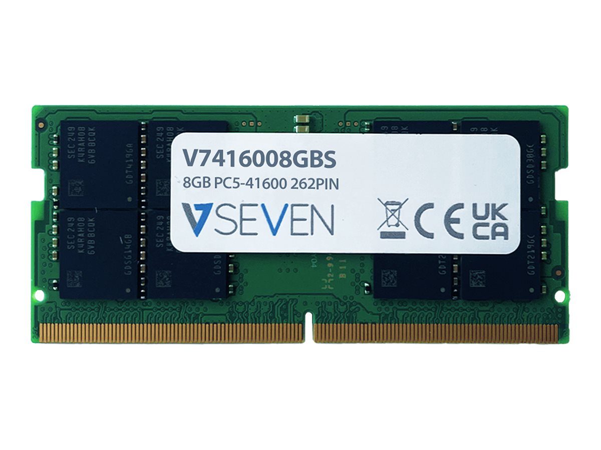 V7 - DDR5 - Modul - 8 GB - SO DIMM 262-PIN - 5200 MHz / PC5-41600