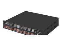 Ubiquiti EdgeSwitch 48 - Switch - managed - 48 x 10/100/1000 (PoE+) + 2 x Gigabit SFP / 10 Gigabit SFP+ + 2 x SFP - an Rack mont