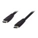 M-CAB UltraFlex - Highspeed - HDMI-Kabel mit Ethernet - HDMI mnnlich zu HDMI mnnlich - 10 m - Schwarz