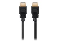 M-CAB - Ultra High Speed - HDMI-Kabel - HDMI mnnlich zu HDMI mnnlich - 2 m - Schwarz