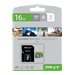 PNY Elite - Flash-Speicherkarte (microSDHC/SD-Adapter inbegriffen) - 16 GB - UHS-I U1 / Class10 - microSDHC UHS-I