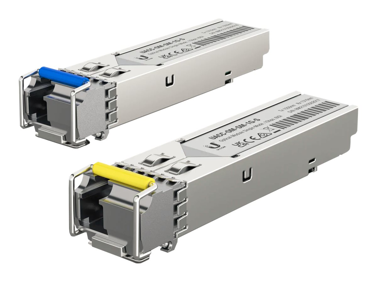 Ubiquiti - SFP (Mini-GBIC)-Transceiver-Modul - 1GbE - 1000Base-BiDi - LC Single-Modus - bis zu 3 km