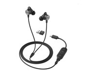 Logitech Zone Wired Earbuds - Headset - im Ohr - kabelgebunden - 3,5 mm Stecker - Geruschisolierung