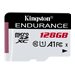 Kingston High Endurance - Flash-Speicherkarte - 128 GB - A1 / UHS-I U1 / Class10 - microSDXC UHS-I