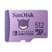 SanDisk Nintendo Switch Pokmon - Flash-Speicherkarte - 512 GB - Video Class V30 / UHS-I U3 - microSDXC UHS-I