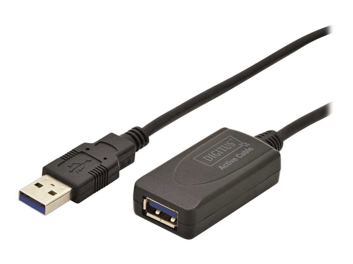 ASSMANN - USB-Verlngerungskabel - USB Typ A (W) zu USB Typ A (M) - USB 3.0 - 5 m - aktiv