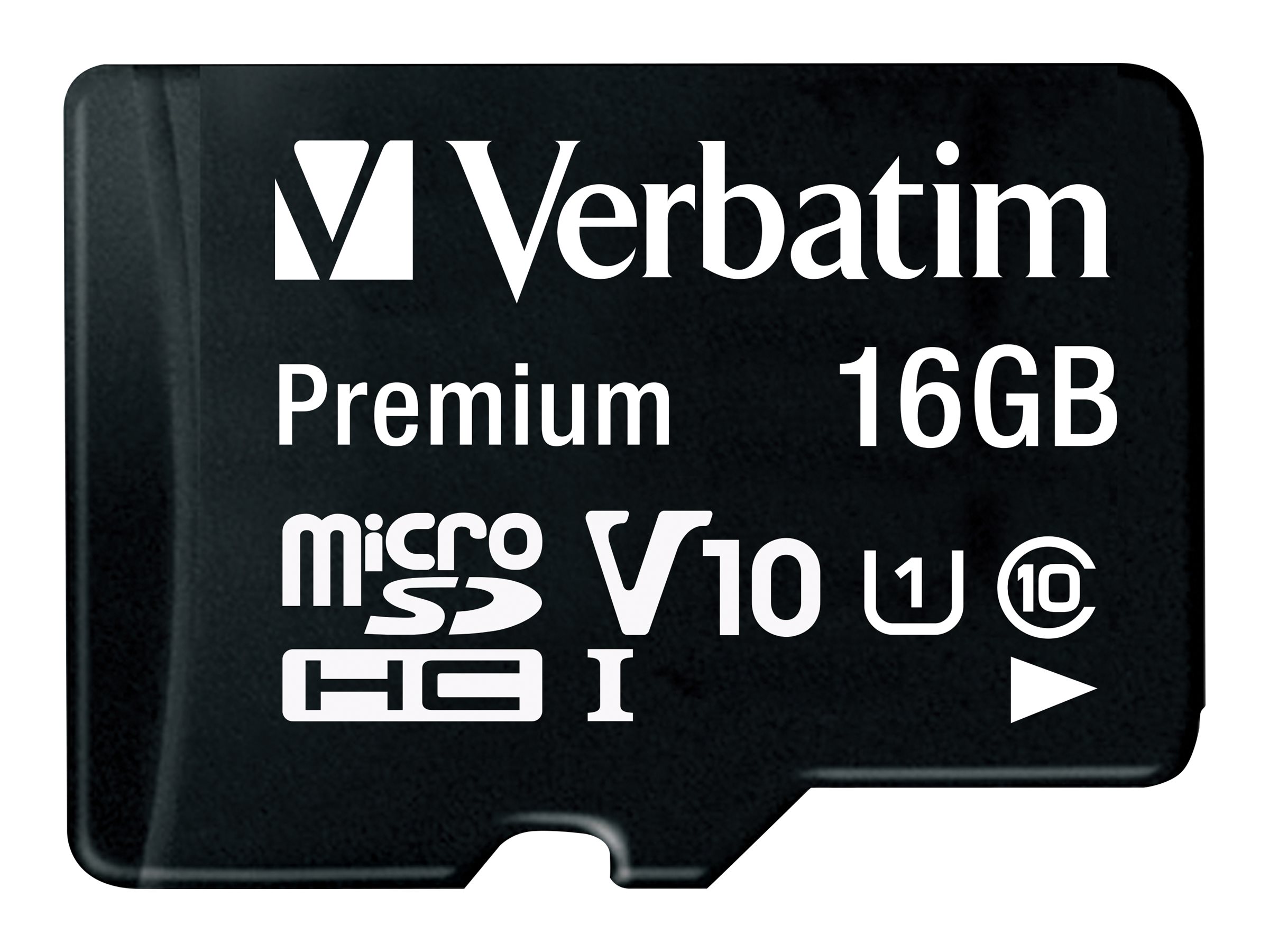 Verbatim - Flash-Speicherkarte (microSDHC/SD-Adapter inbegriffen) - 16 GB - Class 10 - microSDHC