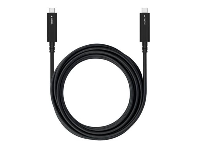 NEC - USB-Kabel - 24 pin USB-C (M) zu 24 pin USB-C (M) - USB 2.0 / DisplayPort 1.4 - 7 m - untersttzt Stromversorgung, Support 