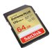 SanDisk Extreme PLUS - Flash-Speicherkarte - 64 GB - UHS-I U3 / Class10 - SDXC UHS-I