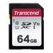 Transcend 300S - Flash-Speicherkarte - 64 GB - Video Class V10 / UHS-I U1 / Class10 - SDXC UHS-I