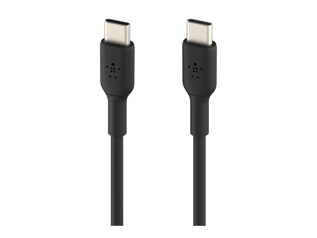 Belkin BoostCharge - USB-Kabel - 24 pin USB-C (M) zu 24 pin USB-C (M) - 2 m - Schwarz