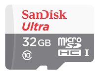 SanDisk Ultra - Flash-Speicherkarte (microSDHC/SD-Adapter inbegriffen) - 32 GB - Class 10 - microSDHC UHS-I