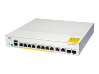 Cisco Catalyst 1000-8T-2G-L - Switch - managed - 8 x 10/100/1000 + 2 x Combo Gigabit SFP (Uplink) - an Rack montierbar