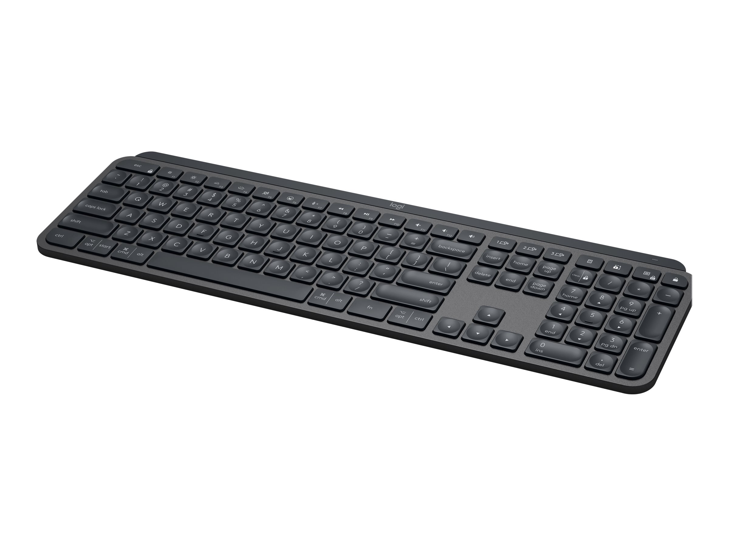 Logitech MX Keys - Tastatur - hinterleuchtet - Bluetooth - AZERTY - Franzsisch
