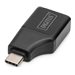 DIGITUS - Video- / Audio-Adapter - 24 pin USB-C mnnlich zu HDMI weiblich - Schwarz - untersttzt 4K 30 Hz (3840 x 2160)