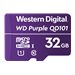 WD Purple SC QD101 WDD032G1P0C - Flash-Speicherkarte - 32 GB - UHS-I U1 / Class10 - microSDHC - lila