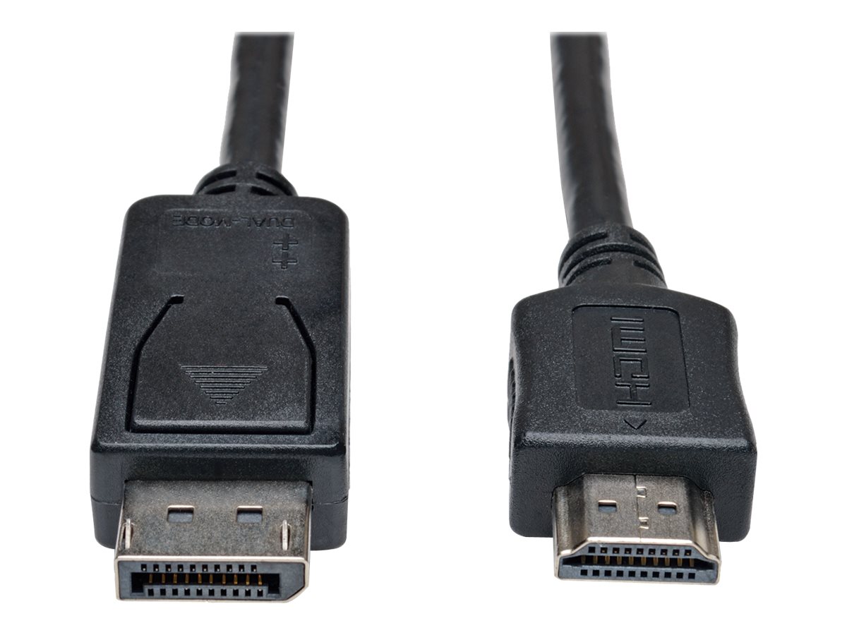 Eaton Tripp Lite Series DisplayPort to HDMI Adapter Cable (M/M), 10 ft. (3.1 m) - Adapterkabel - DisplayPort mnnlich zu HDMI m