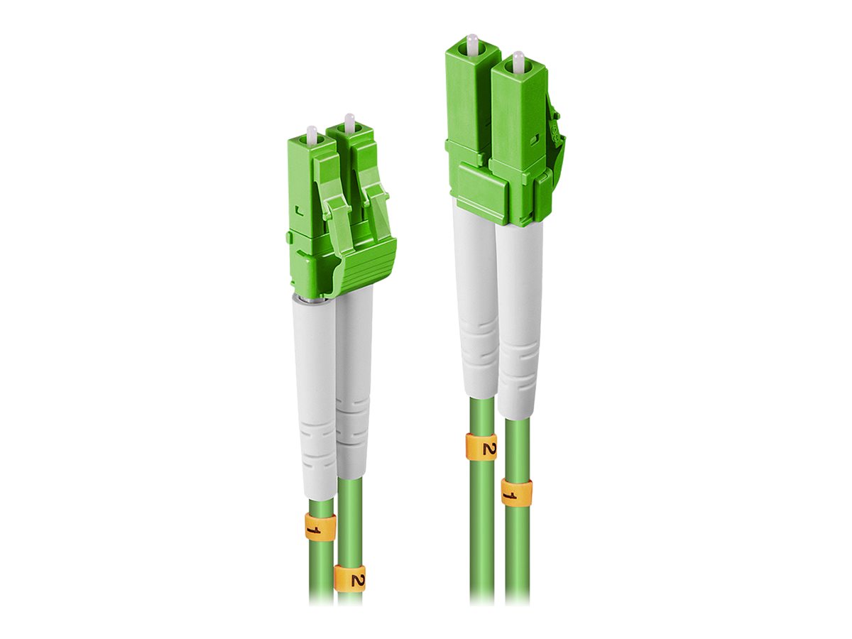 Lindy - Patch-Kabel - LC Multi-Mode (M) zu LC Multi-Mode (M) - 20 m - 4 mm - Glasfaser