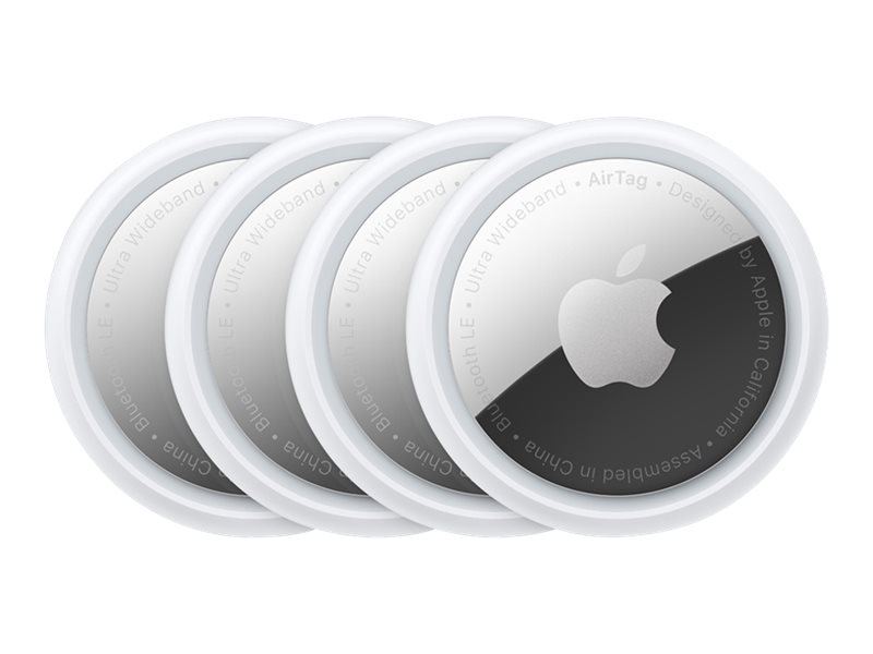 Apple AirTag - Anti-Verlust Bluetooth-Tag fr Handy, Tablet (Packung mit 4) - fr iPhone/iPad/iPod