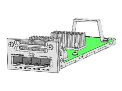 Cisco - Erweiterungsmodul - 10GbE - 2 Anschlsse + 4 gemeinsam genutzte SFP - fr Catalyst 3850-12, 3850-12X48, 3850-24, 3850-48