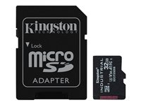 Kingston Industrial - Flash-Speicherkarte (microSDHC/SD-Adapter inbegriffen) - 32 GB - A1 / Video Class V30 / UHS-I U3 / Class10