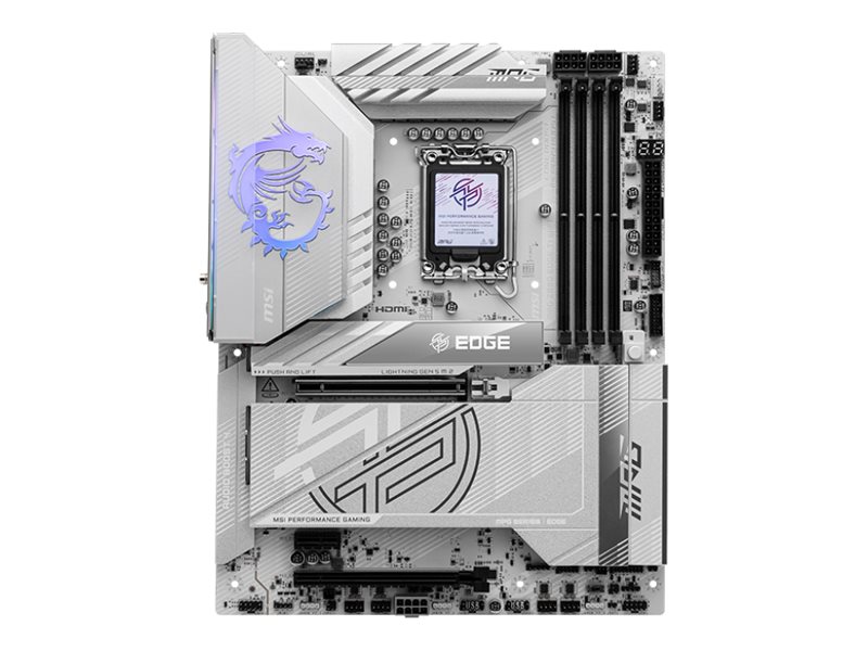 MSI MPG Z890 EDGE TI WIFI - Motherboard - ATX - LGA1851-Sockel - Z890 Chipsatz - USB4, USB 3.2 Gen 1, USB 3.2 Gen 2, USB-C 3.2 G