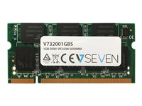 V7 - DDR - Modul - 1 GB - SO DIMM 200-PIN - 400 MHz / PC3200