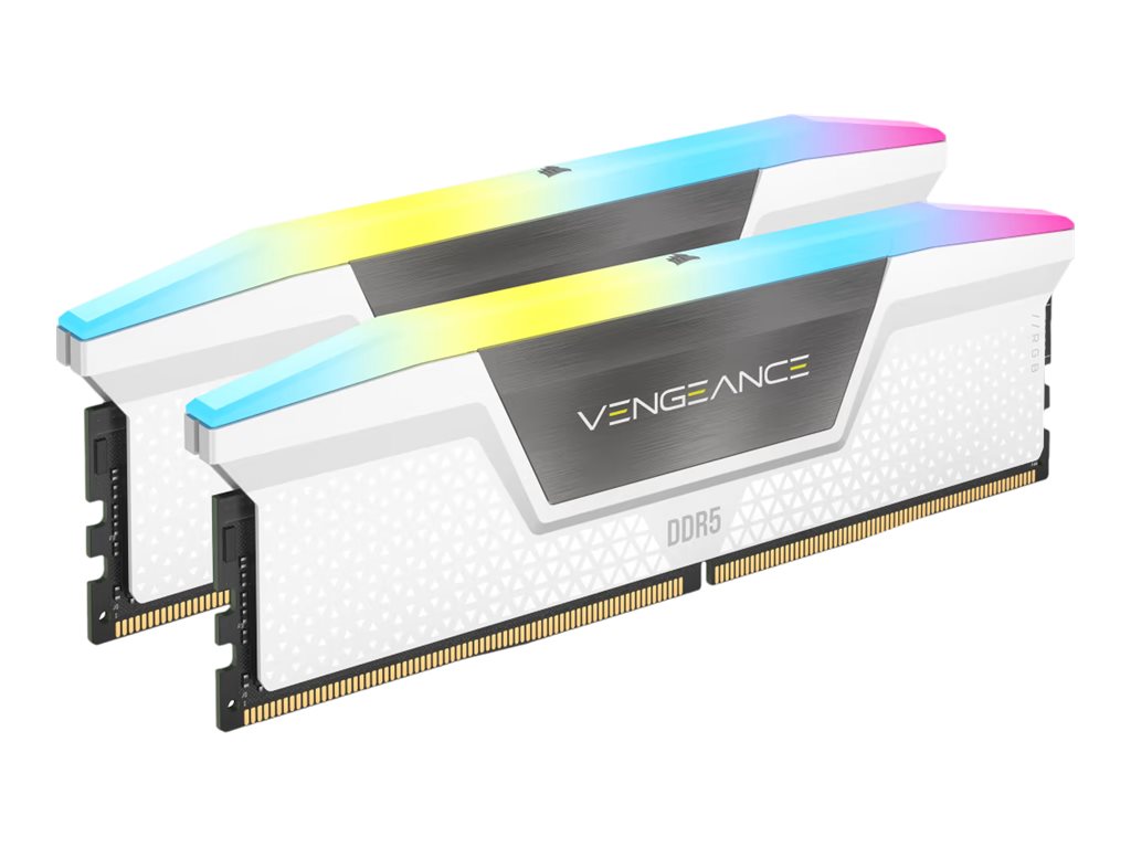 CORSAIR Vengeance RGB - DDR5 - Kit - 32 GB: 2 x 16 GB - DIMM 288-PIN - 6400 MHz / PC5-51200