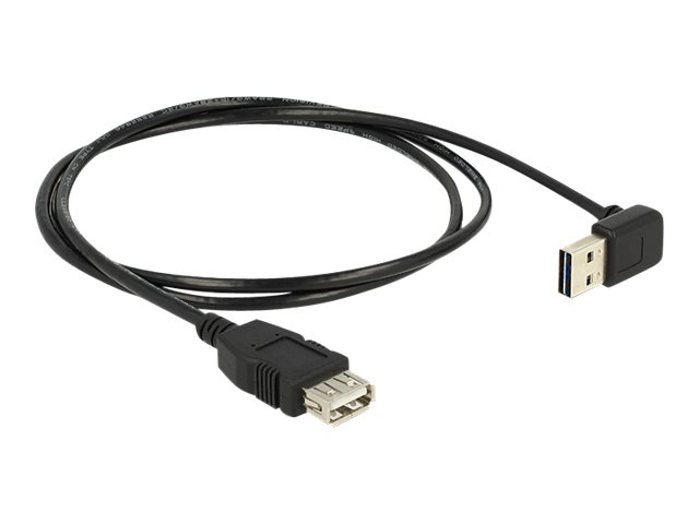 Delock EASY-USB - USB-Verlngerungskabel - USB (W) zu USB (M) - USB 2.0 - 2 m - 90 Stecker