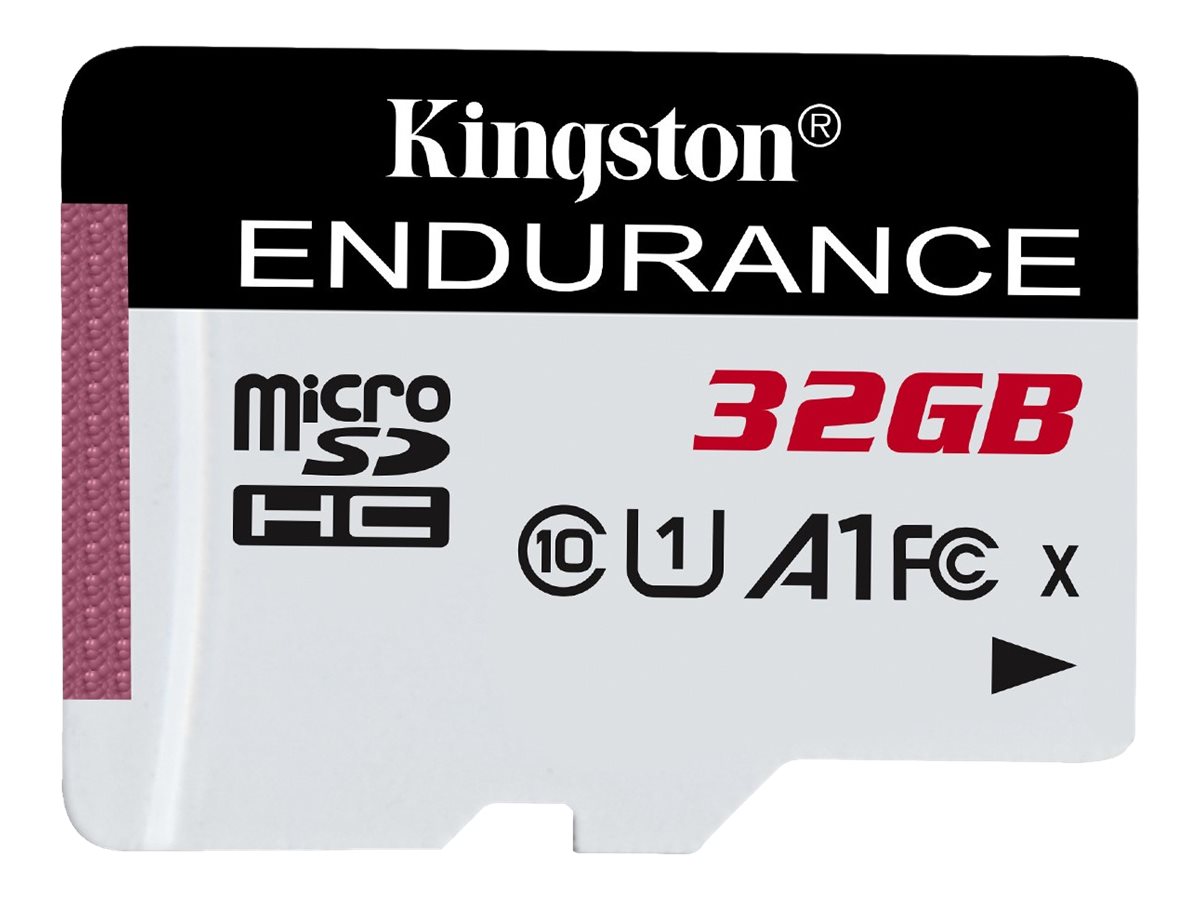 Kingston High Endurance - Flash-Speicherkarte - 32 GB - A1 / UHS-I U1 / Class10 - microSDHC UHS-I