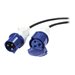 APC Modular IT Power Distribution Cable Extender - Spannungsversorgungs-Verlngerungskabel - IEC 60309 32A (M) zu IEC 60309 32A 