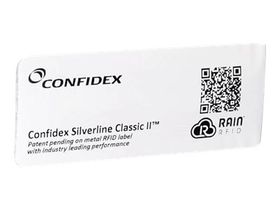 Zebra Confidex Silverline Classic II M730 - Polyethylenterephthalat (PET) - Acrylkleber - 1.3 mm - Silverline Classic II, EPC Cl