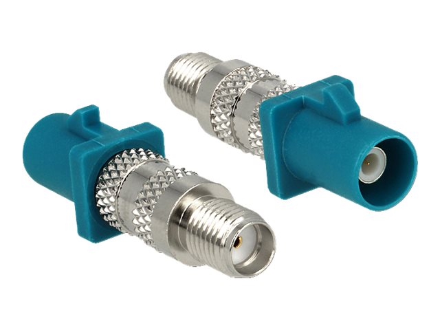 Delock - RF-Adapter - SMA weiblich zu FAKRA Z-Anschluss Stecker - Wasserblau