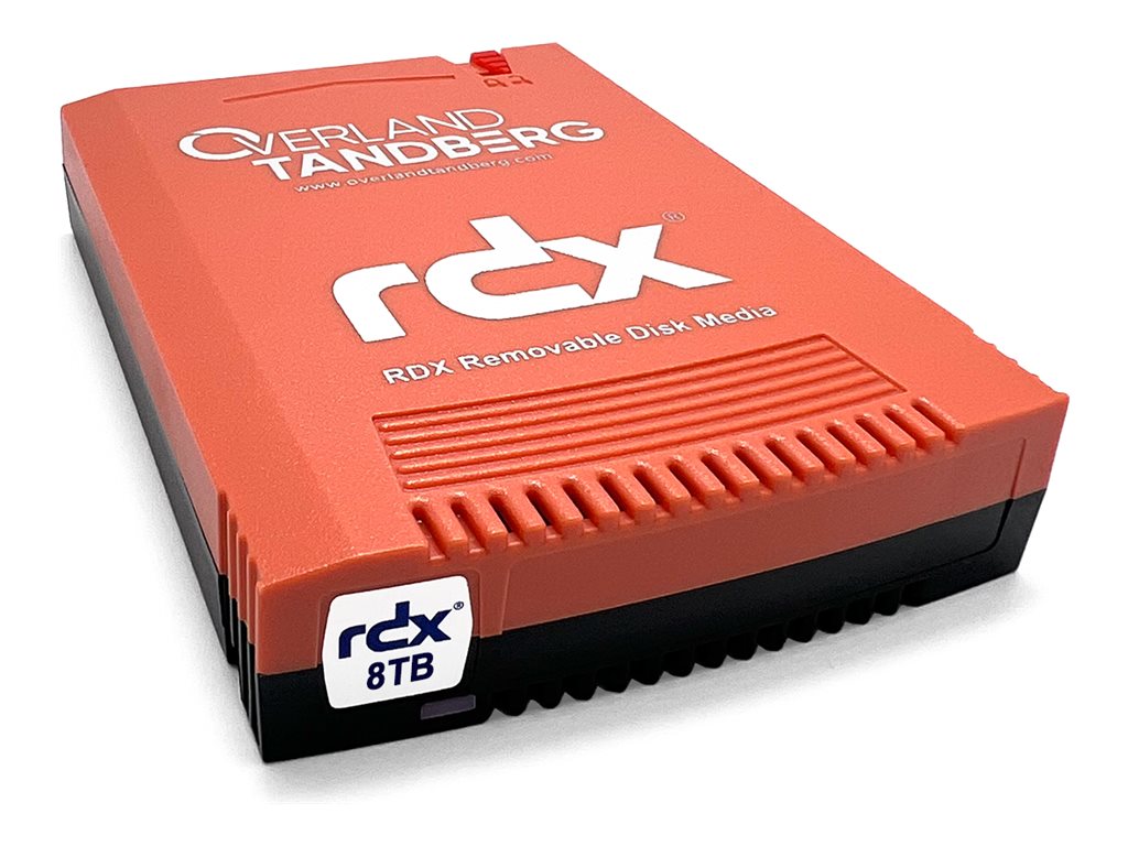 Overland-Tandberg - RDX SSD Kartusche - 8 TB - mit 3 Jahre Fortschrittlicher Austauschservice - fr Tandberg Data RDX QuikStatio