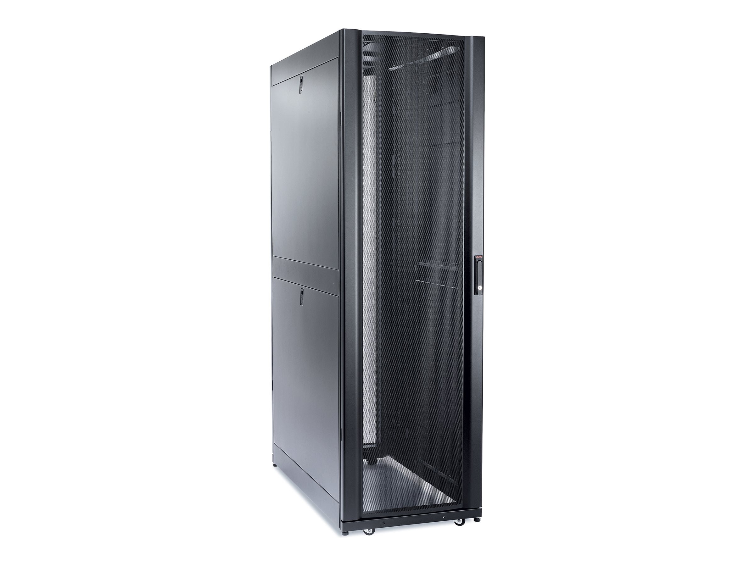 APC NetShelter SX Enclosure with Roof and Sides - Schrank - Schwarz - 48U - 48.3 cm (19